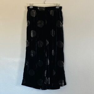 Bitte Kai Rand velvet polka dot pants women’s large